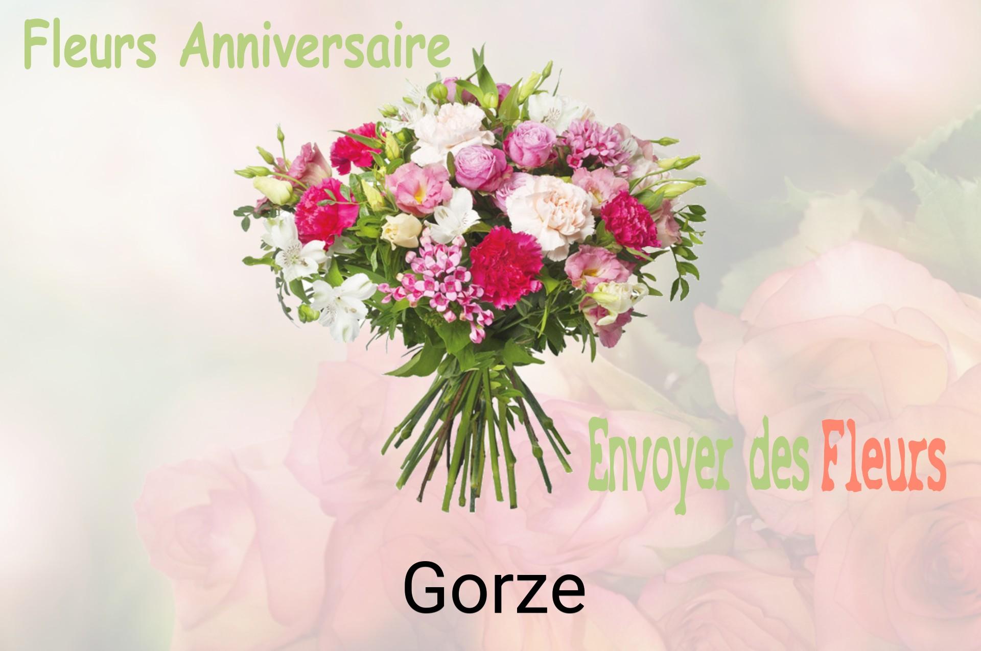 Bouquet de fleurs d’anniversaire livré à Gorze